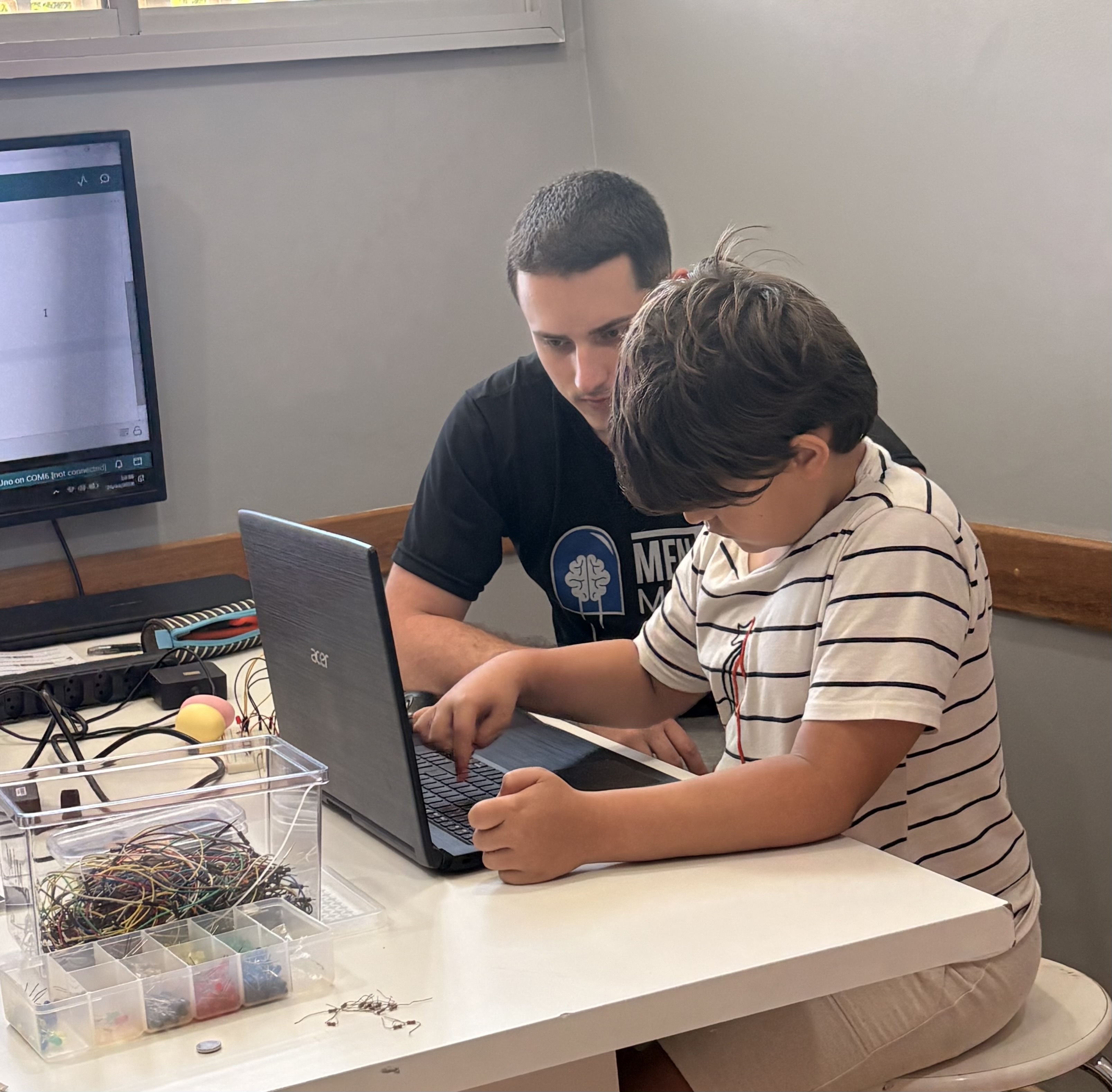 Aula de robótica